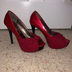 Carlos- Red high heels